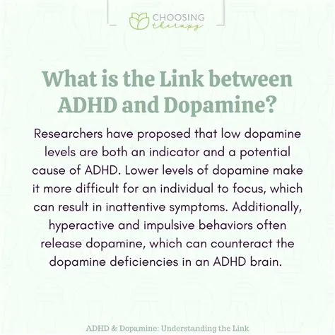 Is adhd a lack of dopamine?