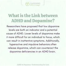 Is adhd a lack of dopamine?