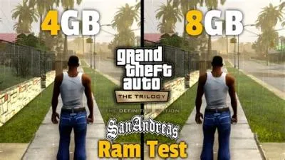 How much ram does gta trilogy need?