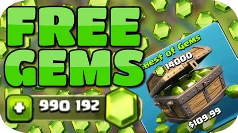 Can you get free gems in clash of clans?