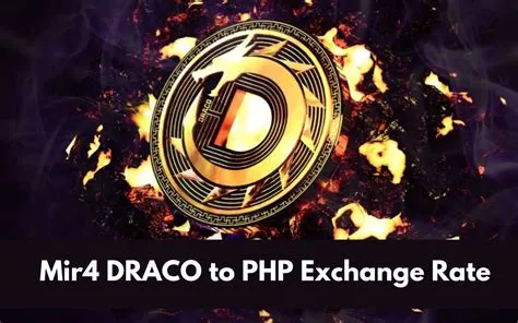 How much is 1 draco to php?