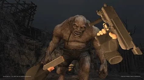 What was removed from re4 vr?