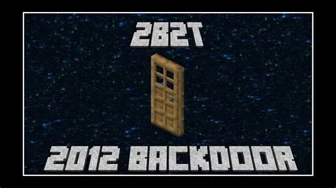 Has 2b2t been backdoored?