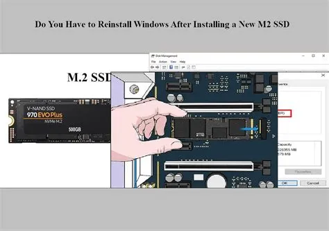 Do i need to reinstall windows if i install ssd?