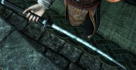 Is there a katana in skyrim?