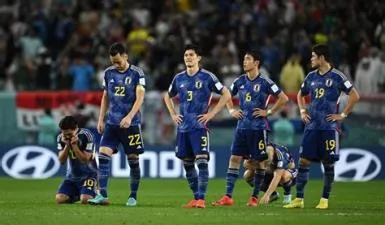 Who knocked japan out of the world cup?