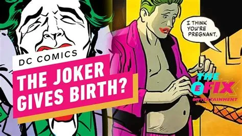 Did joker give birth?