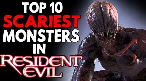 What is the creepiest creature in resident evil?