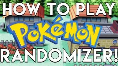 How does pokémon randomizer work?