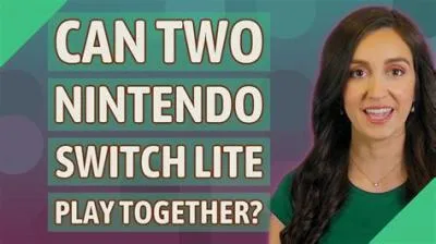 Can a switch and switch lite play together?