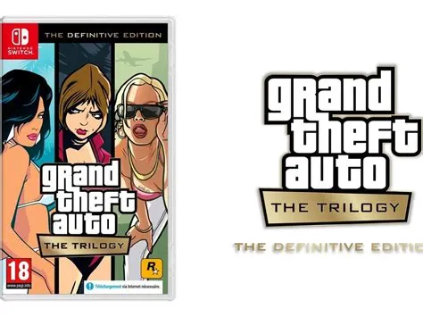 What comes in gta trilogy for switch?