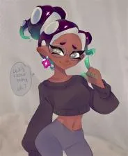 What is the black girls name in splatoon?