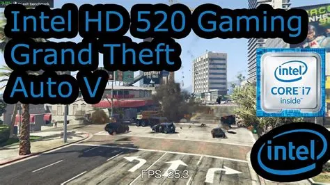 Can gta 5 run on intel hd graphics 520?