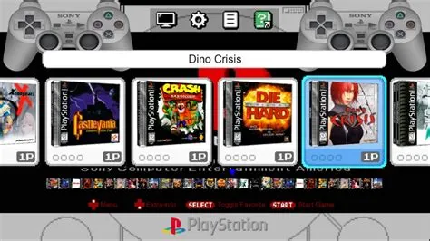 Can you put games in the ps1 classic?