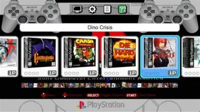 Can you put games in the ps1 classic?