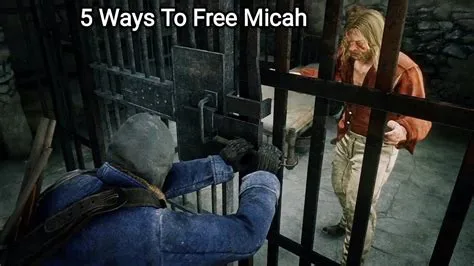 Can you play rdr2 without getting micah out of jail?