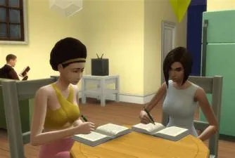 Do sims have to do homework everyday?