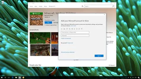 Can i use 2 accounts on microsoft store?