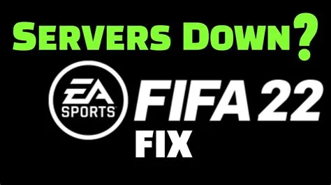 Is fifa 18 servers down?