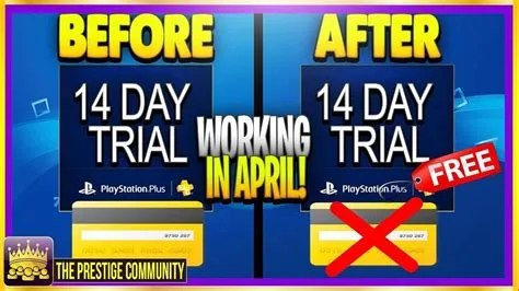 How long is psn free trial?