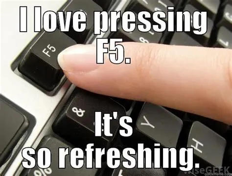 How can i press f5?