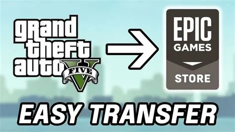 Can i transfer my gta v on epic to steam?