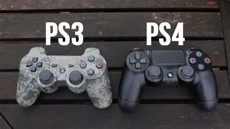 Whats the difference between ps3 and ps4 controllers?