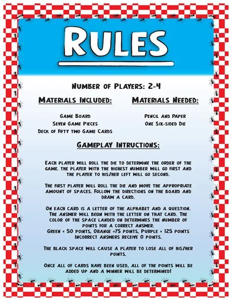 Why do board games have rules?