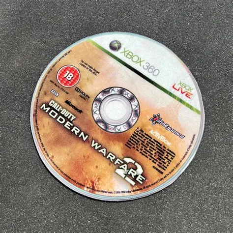 How much data is on mw2 disc?