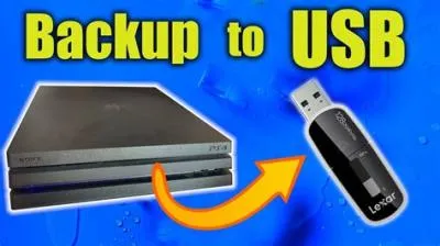 Can you transfer ps4 save data with usb?
