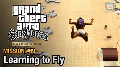 Can you fly in gta san andreas?