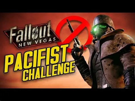 Is new vegas pacifist run possible?