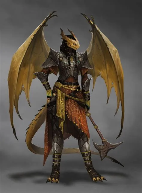 Can dragonborn have tails or wings?