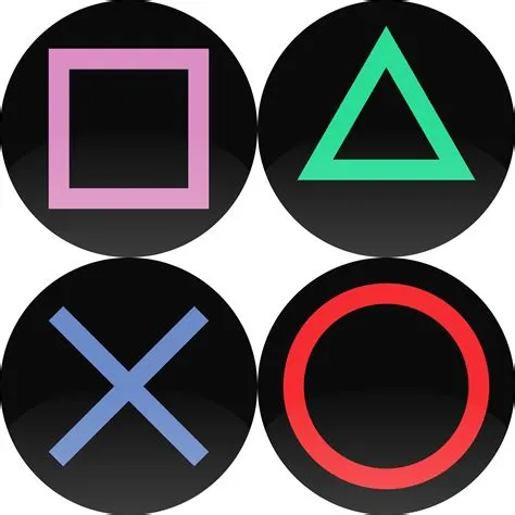 What are the 4 playstation buttons?