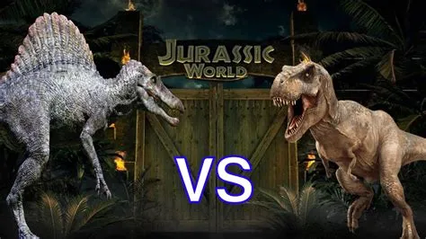 Who wins spino or t-rex?