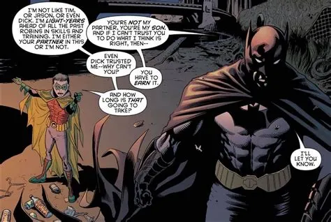 Is batman a good father?