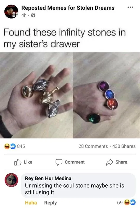 Who is thanos sister?