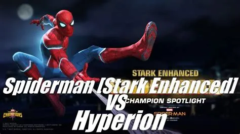 Can spiderman beat hyperion?