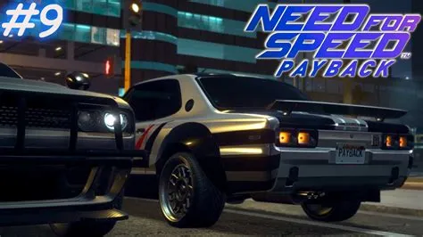 Does nfs payback have story mode?