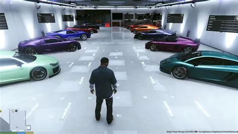 How many garages are in gta 5?