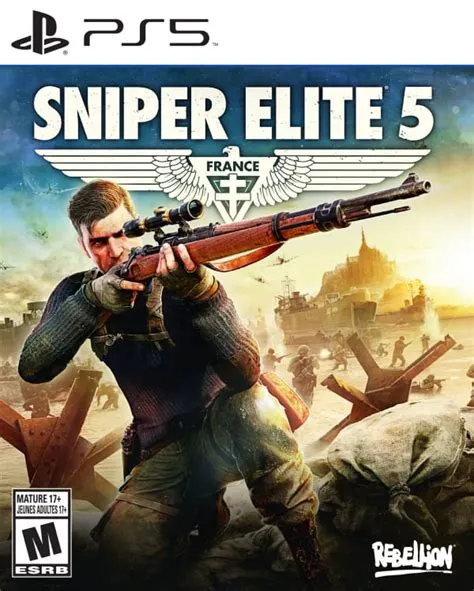 How many gb is sniper elite 5 ps5?