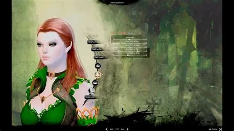 Can you change gender in gw2?