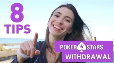 What is the minimum withdrawal on pokerstars?