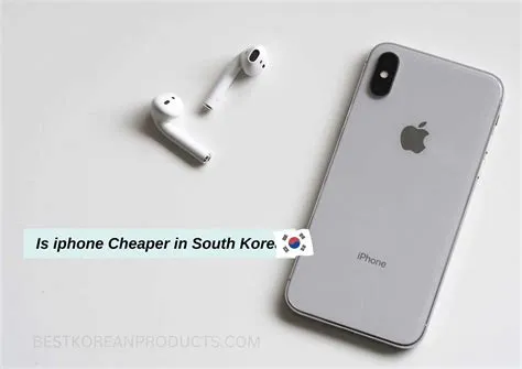 Is iphone cheaper in korea?