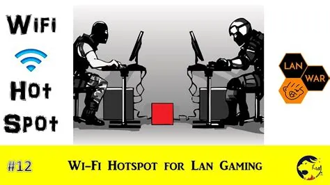 Can you play lan without being on the same wifi?