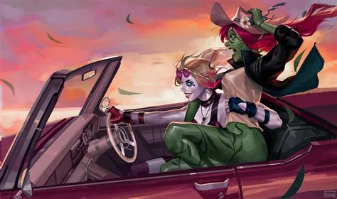 Did ivy have a crush on harley?