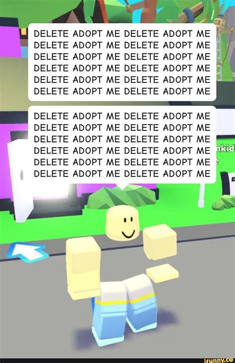 Why is adopt me being deleted?