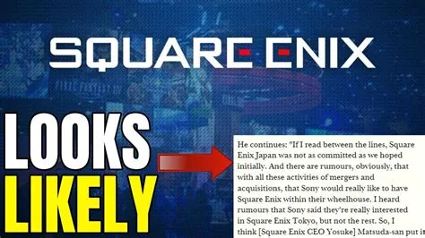 Who just bought square enix?