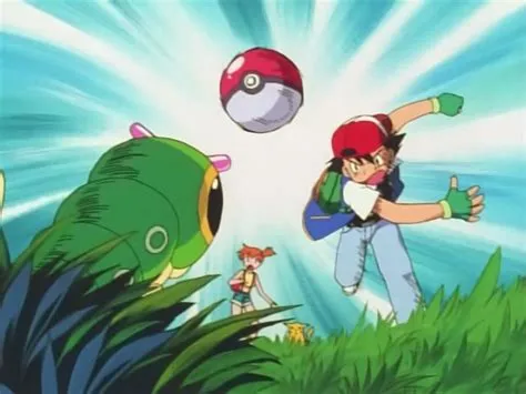 Why does ash catch so little pokémon?