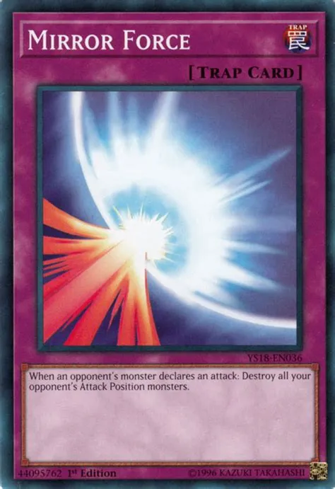 Does mirror force destroy all cards?